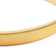 Women's Stretchable waist Belt with Buckle for Fashion Accessory - Gold Silver